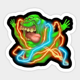 Catch the slimer Sticker